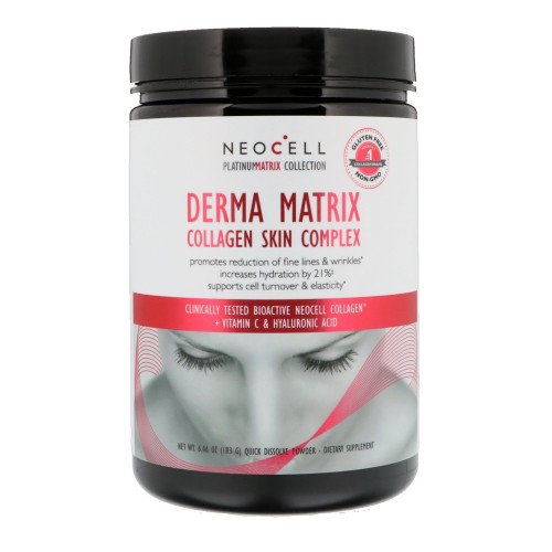 Neocell Derma Matrix Collagen Types 1 and 3 + Hyaluronic Acid 6.46 oz (183 g)