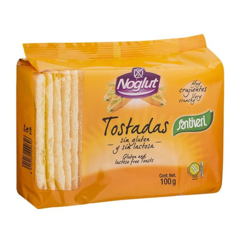 Noglut Gluten-Free Crisp Toast Lactose-Free 3.53 oz (100 g)