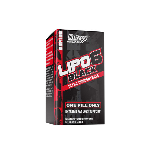 Nutrex Lipo 6 Black Ultra-Concentrated Fat Burner for Women 60 Capsules