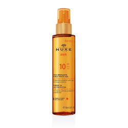 Nuxe Sun Tanning Oil for Face and Body SPF 10 5.07 fl oz (150 ml)