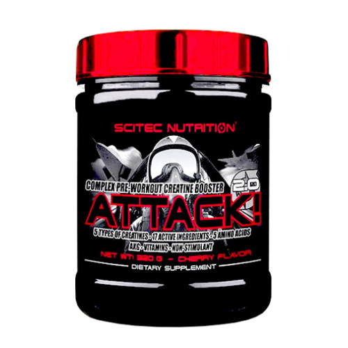 Scitec Nutrition Attack 2.0 Cherry 1.59 lb (720 g)