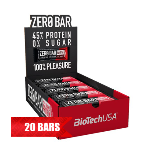 Biotech USA Zero Bar Lemon and Basil 20 x 1.76 oz (50 g)