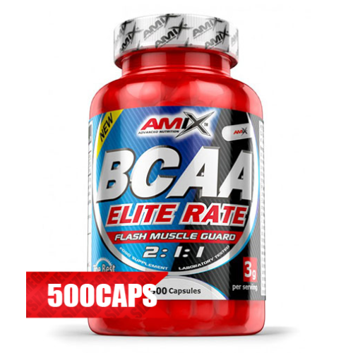 Amix BCAA Elite Rate 500 Capsules