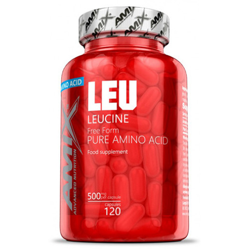 Amix L-Leucine Pure Leucine 1000 mg 120 Capsules