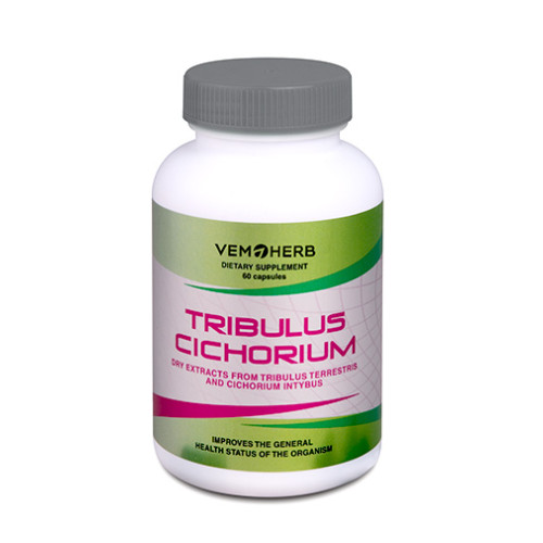 Vemoherb Tribulus Cichorium 60 Capsules
