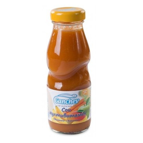 Ganchev Multivitamin Juice for Children 4+ Months 6.76 fl oz (200 ml)
