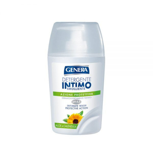 Genera Intimate Shower Gel with Aloe Vera and Calendula Extract 10.14 fl oz (300 ml)