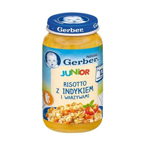 Gerber Junior Risotto with Turkey and Vegetables 12+ Months 8.82 oz (250 g)