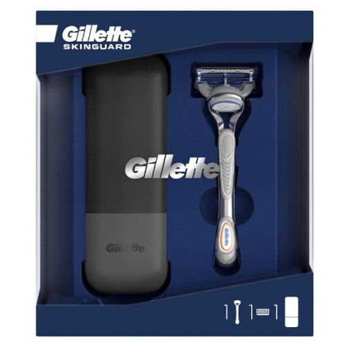 Gillette Skinguard Promo Set Razor and Travel Case