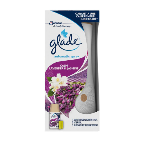 Glade Soothing Lavender and Jasmine Room Freshener with Lavender and Jasmine Scent 9.1 fl oz (269 ml)