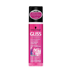 Gliss Supreme Length Spray Conditioner for Long Hair with Regenerating micro-lipids and Peony Extract 6.76 fl oz (200 ml)