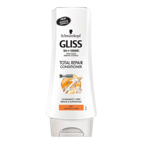 Gliss Total Repair Repairing Conditioner for Dry and Damaged Hair 6.76 fl oz (200 ml)