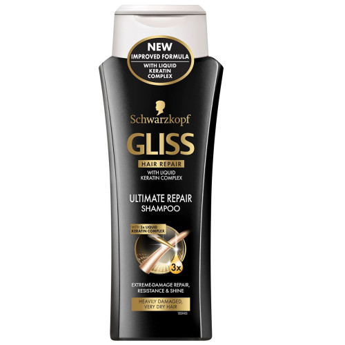 Gliss Ultimate Repair Repairing Shampoo for Dry Hair 13.53 fl oz (400 ml)