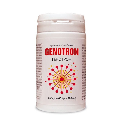 Global Health Genotron for Chronic Fatigue and Physical Exertion 500 mg 60 Capsules