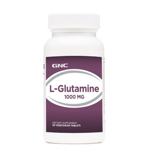 GNC L-Glutamine 1000 mg for Athletes 50 Tablets