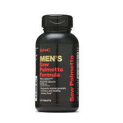 GNC Men's Saw Palmetto Formula for Prostate Health 120 Tablets