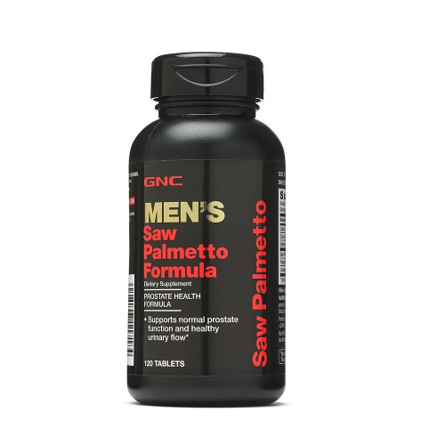 GNC Men's Saw Palmetto Formula for Prostate Health 120 Tablets