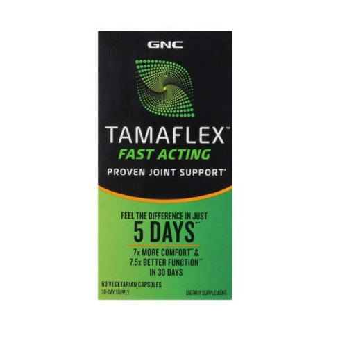 GNC Tamaflex Fast Acting Relieves Joint Discomfort 60 Capsules
