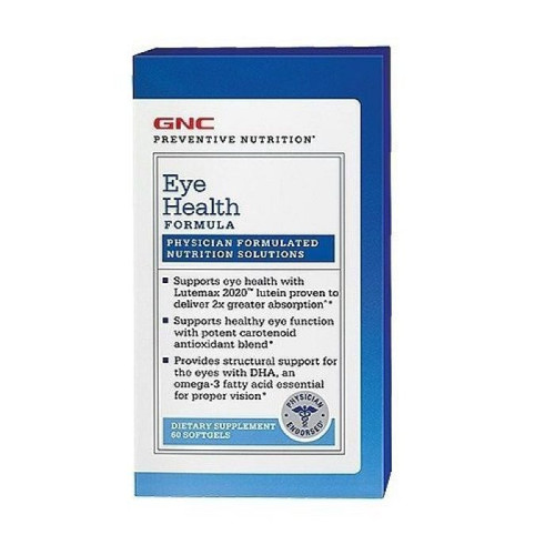 GNC Preventive Nutrition Special Formula for Eyes 60 Capsules