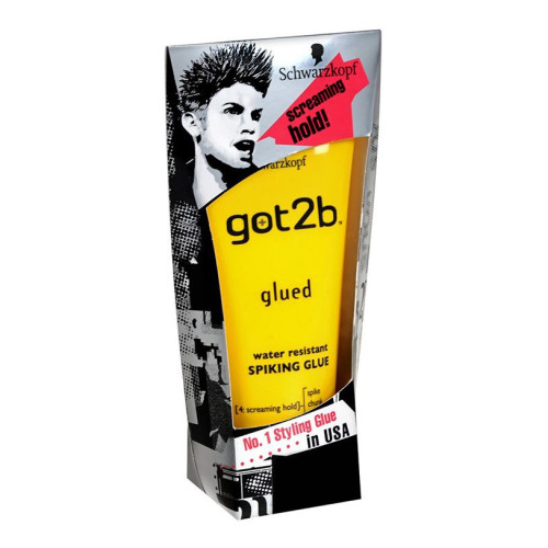 Got2b Glued Waterproof Hair Gel with Spiky Effect 5.07 fl oz (150 ml)