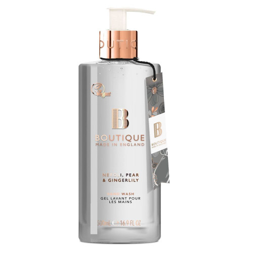 Boutique Liquid Soap with Neroli Pear and Helichrysum Scent 16.91 fl oz (500 ml)