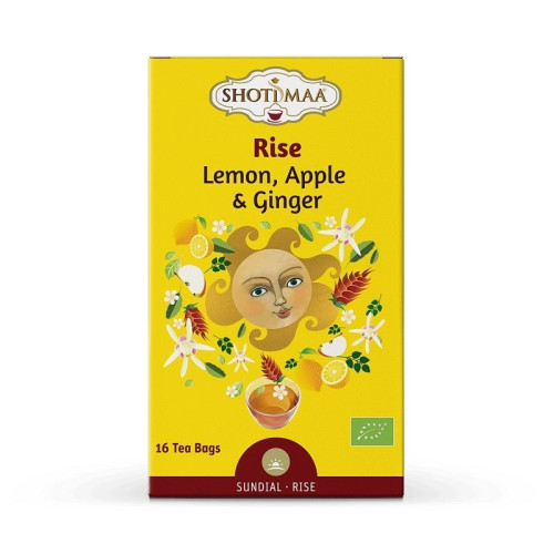Shoti Maa Tea Wake Up with Lemon Apple and Ginger 16 Bags