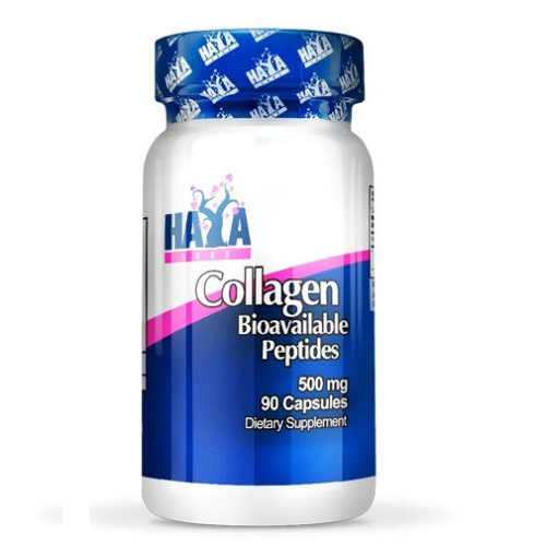 Haya Labs Collagen for Healthy and Strong Joints Cartilage and Bones 500 mg 90 Capsules
