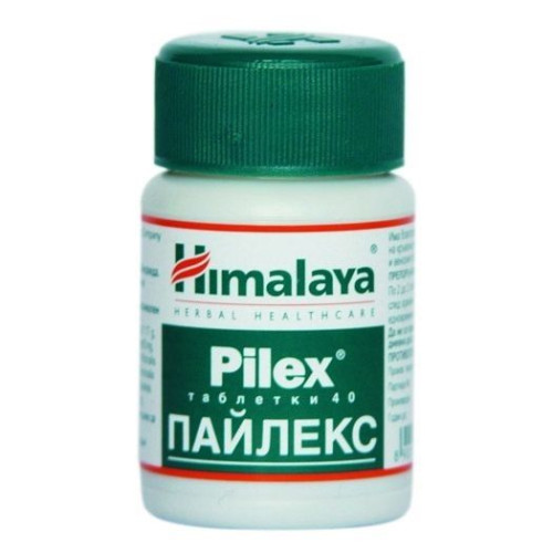 Himalaya Pilex for Hemorrhoids and Varicose Veins 40 Tablets
