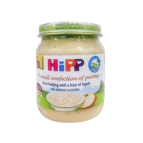 Hipp Small Organic Milk Cakes with Rice and Apple 10+ Months 7.05 oz (200 g)