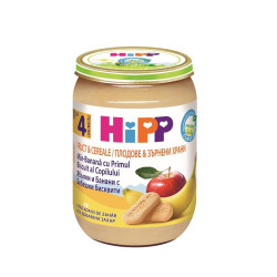 Hipp Organic Fruit Porridge with Whole Grains for Children Without Preservatives 4+ Months 6.7 oz (190 g)