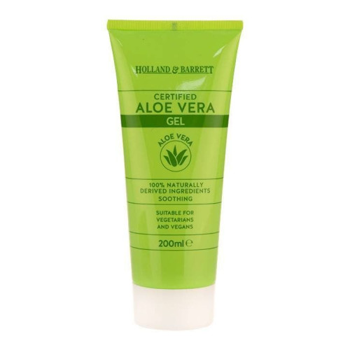 Holland and Barrett Aloe Vera Gel 100% Natural for Wounds Burns and Allergies 6.76 fl oz (200 ml)