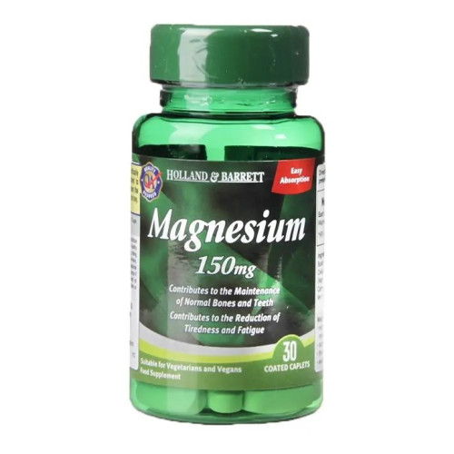 Holland and Barrett Chelated Magnesium for Healthy Bones and Joints 150 mg 30 Tablets