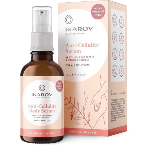 Ikarov Natural Anti-Cellulite Serum for Stubborn Cellulite for the Whole Body 1.69 fl oz (50 ml)