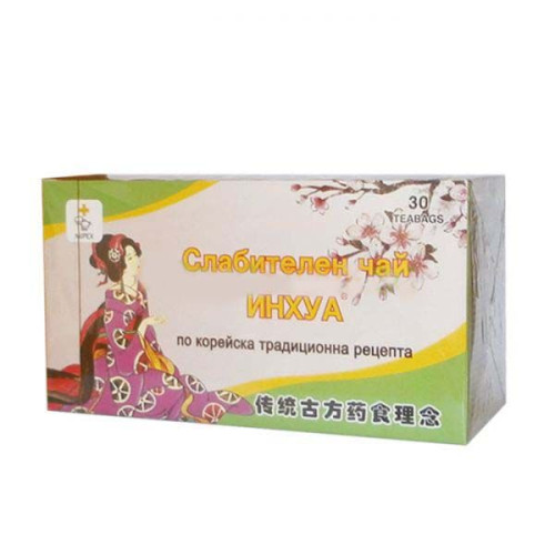 Inhua Slimming Tea Based on a Traditional Korean Recipe 30 Sachets