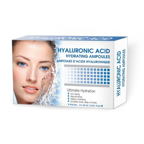 Integra Labs Moisturizing Ampoules with Hyaluronic Acid for the Face for Wrinkles 20.63 fl oz (610 ml)