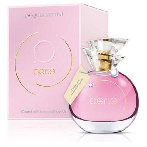 Jacques Battini Swarovski Perle Pink Perfume for Women 3.38 fl oz (100 ml)