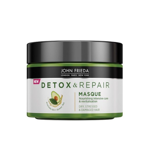 John Frieda Detox and Repair Detoxifying and Restoring Mask for Dry Hair 8.45 fl oz (250 ml)