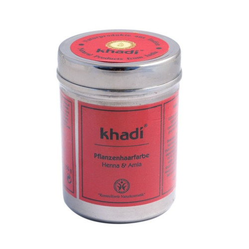 Khadi Herbal Hair Dye with Henna and Amla Red 5.29 oz (150 g)