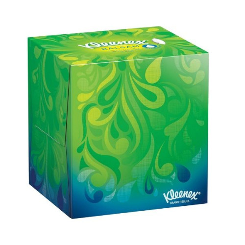 Kleenex Brand Tissues Balm Dry Wipes 56 pcs