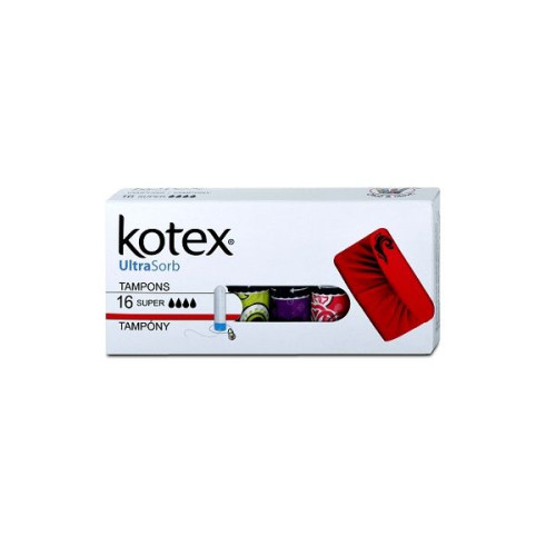 Kotex Ultra Sorb Super Feminine Pads 16 pcs