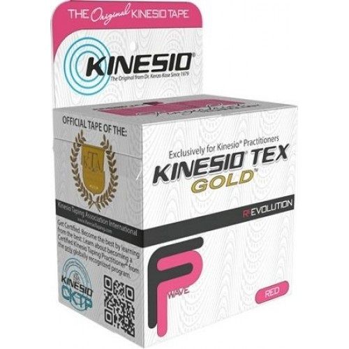 Kinesio Tex Gold Therapeutic Tape Red 1.97 in (5 cm) x 5m
