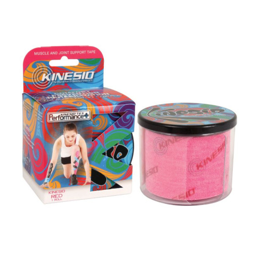 Kinesio Tex Performance+ Therapeutic Tape Red 1.97 in (5 cm) 5 m