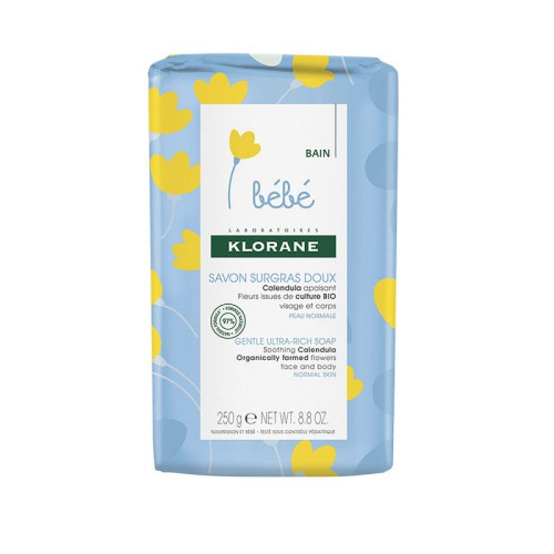 Klorane Baby Gentle Ultra-Rich Soap for Normal Skin 2 1.76 oz (50 g)