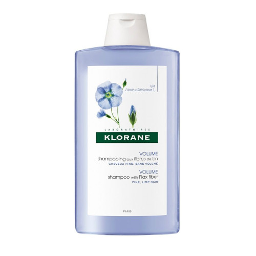 Klorane Shampoo with Flax Fibers for Fine Hair Without Volume 6.76 fl oz (200 ml)
