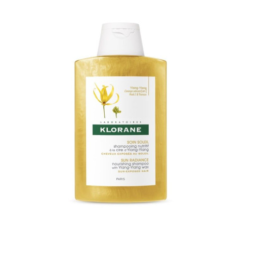 Klorane Sun Protection Nourishing Shampoo with Ylang-Ylang 6.76 fl oz (200 ml)