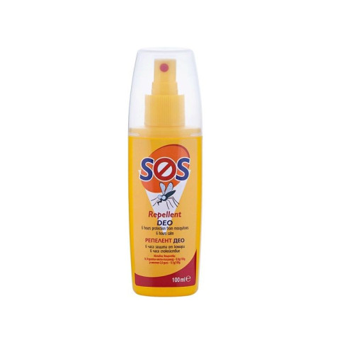 Kokona Cosmetics Sos Deodorant Repellent Against Mosquito Bites 6h+ 3.38 fl oz (100 ml)