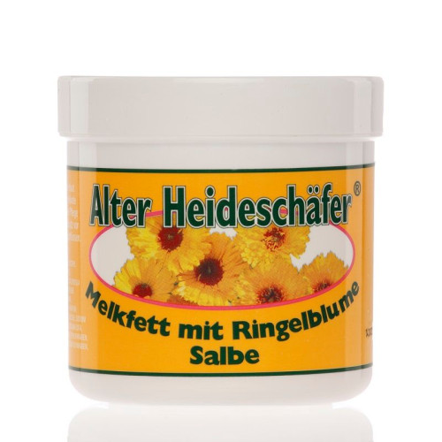 Krauterhof Herbal Ointment with Calendula for Psoriasis and Dermatitis 3.38 fl oz (100 ml)