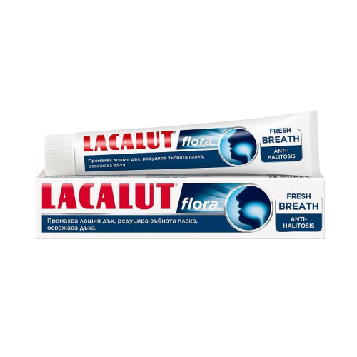 Lacalut Flora Toothpaste for Cleaning and Removing Bad Breath 2.54 fl oz (75 ml)