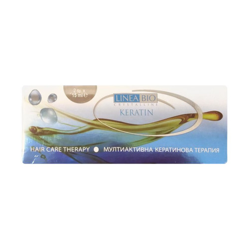 Linea Bio Keratin Hair Lotion with Keratin 2 Ampoules