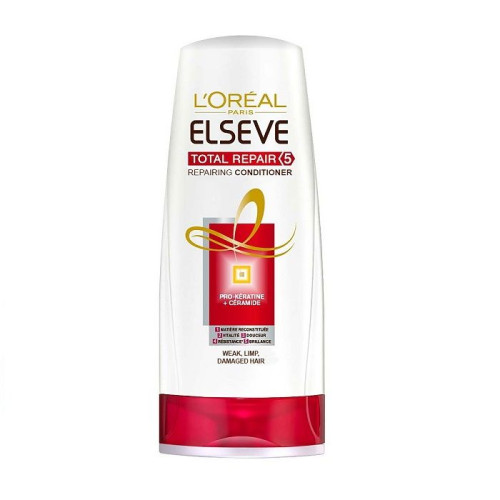 L'oreal Elseve Total Repair 5 Conditioner for Complete Hair Restoration 6.76 fl oz (200 ml)